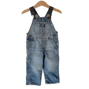 NEW! Oshkosh B’gosh Denim Overalls 12 Months
